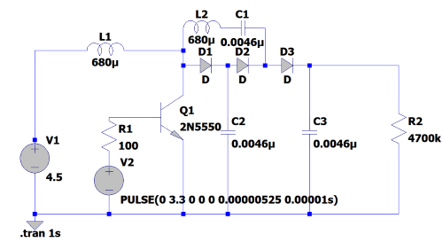 Micropython Geiger screenshot